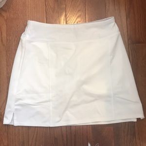 White adidas skirt